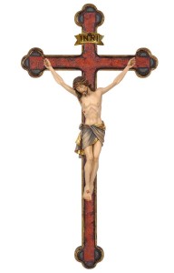 Cristo Siena-croce oro barocca