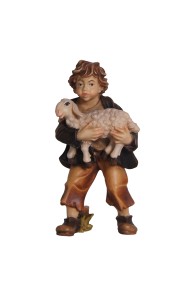RA Boy with a lamb in his arms