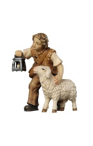 MA Boy with sheep and lantern