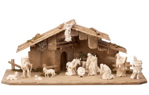MA Nativity Set 15 pcs. - Stable Holy Night