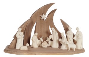 LE Nativity Set 13 pcs. - Stable Ambiente Design