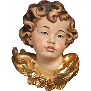 Ulbe cherub head left - color antique - 14 cm