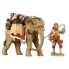 KO Driver with elephant with luggage - color - 12 cm