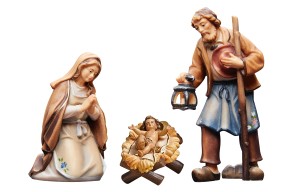 HE Holy Family Infant Jesus loose manger Kostner - color...