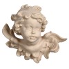 Angel head Leonardo left - natural - 7 cm