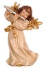 Angel Giotto with flute - color - 22 cm
