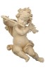 Angel Leonardo with flute - natural - 16 cm