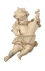 Engel Leonardo mit Bassgeige - natur - 10 cm