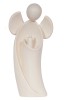Angel Amore with candle - natural - 9 cm