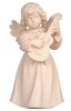Bell angel standing with guitar - natural - 7 cm