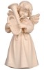 Bell angel standing with tuba - natural - 7 cm