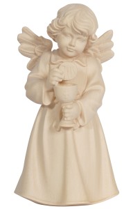 Bell angel standing-For the First Communion - natural - 5 cm