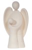 Guardian angel Amore with girl - natural - 15 cm