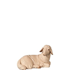 N-Sheep lying down - stained 2 shades - 13,5 cm