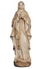 Madonna Lourdes - mehrtönig gebeizt - 15 cm