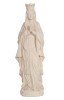 Madonna Lourdes with crown - natural - 60 cm