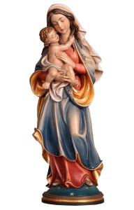 Madonna della pace - colorato - 15 cm