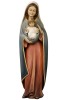 Madonna del cuore - colorato - 15 cm