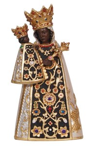 Madonna di Altötting - colorato - 16 cm