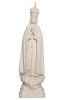 Our Lady of Fátima Capelinha with crown - natural - 11,5 cm