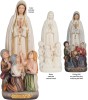 Our Lady of Fátima with little shepherds - color - 12,5 cm