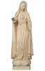 Immaculate Heart of Mary - natural - 120 cm