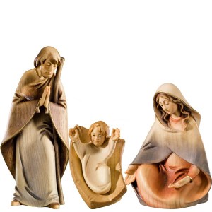 N-The Holy Family 4pcs. - color - 13,5 cm