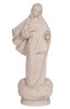 Madonna Medjugorie senza chiesa - naturale - 30 cm