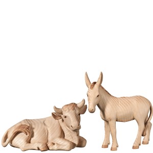 N-Ox and donkey - stained 3 shades - 13,5 cm