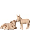 N-Ox and donkey - stained 2 shades - 13,5 cm