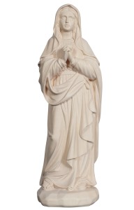 Hl. Maria unterm Kreuz - natur - 30 cm