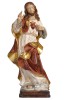 Herz Jesu - antik bemalt echtgold - 20 cm