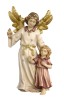 Guardian angel with girl - color - 6,5 cm