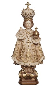 Infant of Prague - stained 3 shades - 15 cm