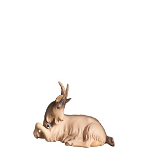 H-Goat lying down - color - 12,5 cm