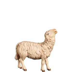 H-Schaf aufschauend - bemalt - 8 cm