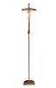 Prozessionskreuz Siena Balken gebogen - natur - 23/188 cm