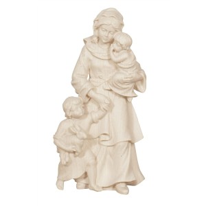 HE Donna con bambini - naturale - 9,5 cm