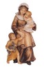 HE Shepherdess with children - color - 16 cm