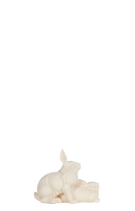 HE Group of rabbits - natural - 9,5 cm