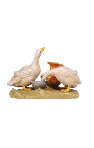HE Group of ducks with jug - color - 9,5 cm