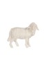 HE Sheep standing with bell - natural - 12 cm