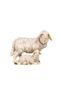 HE Group of sheep - color - 9,5 cm