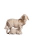 HE Gruppo pecore - naturale - 12 cm
