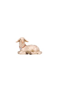 HE Lamb lying looking left - color - 9,5 cm