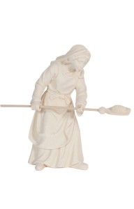 RA Shepherdess with bread - natural - 11 cm