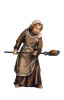 RA Shepherdess with bread - color - 15 cm