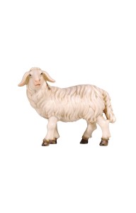 MA Schaf stehend linksschauend - bemalt - 9,5 cm
