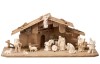 MA Nativity Set 15 pcs. - Stable Holy Night - natural - 16 cm
