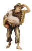 KO Boy with sheep in his arm - color - 16 cm